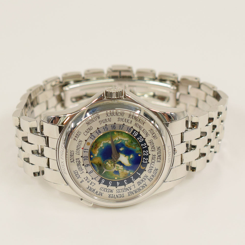 World Time 39.5mm Platinum Self-Winding 5131/1P-001