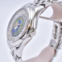 World Time 39.5mm Platinum Self-Winding 5131/1P-001