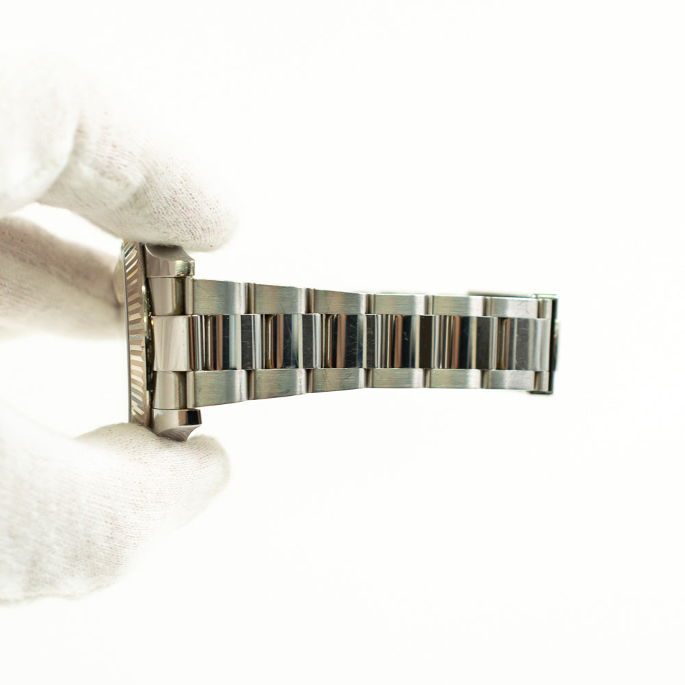 Datejust II Steel and White Gold 116334