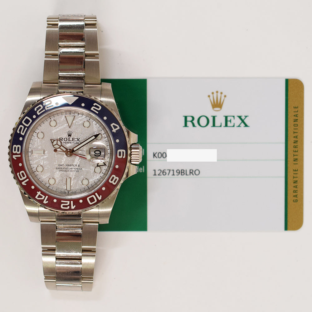 GMT-Master II White Gold "Pepsi" 126719BLRO
