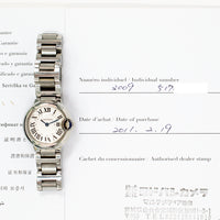 Ballon Bleu 28mm Steel W69010Z4