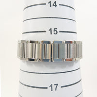Tank Française Small - Steel - 20mm x 25mm Quartz W51008Q3
