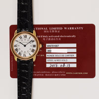 Ronde Solo de Cartier Quartz 29.5mm Steel and Rose Gold W6701007
