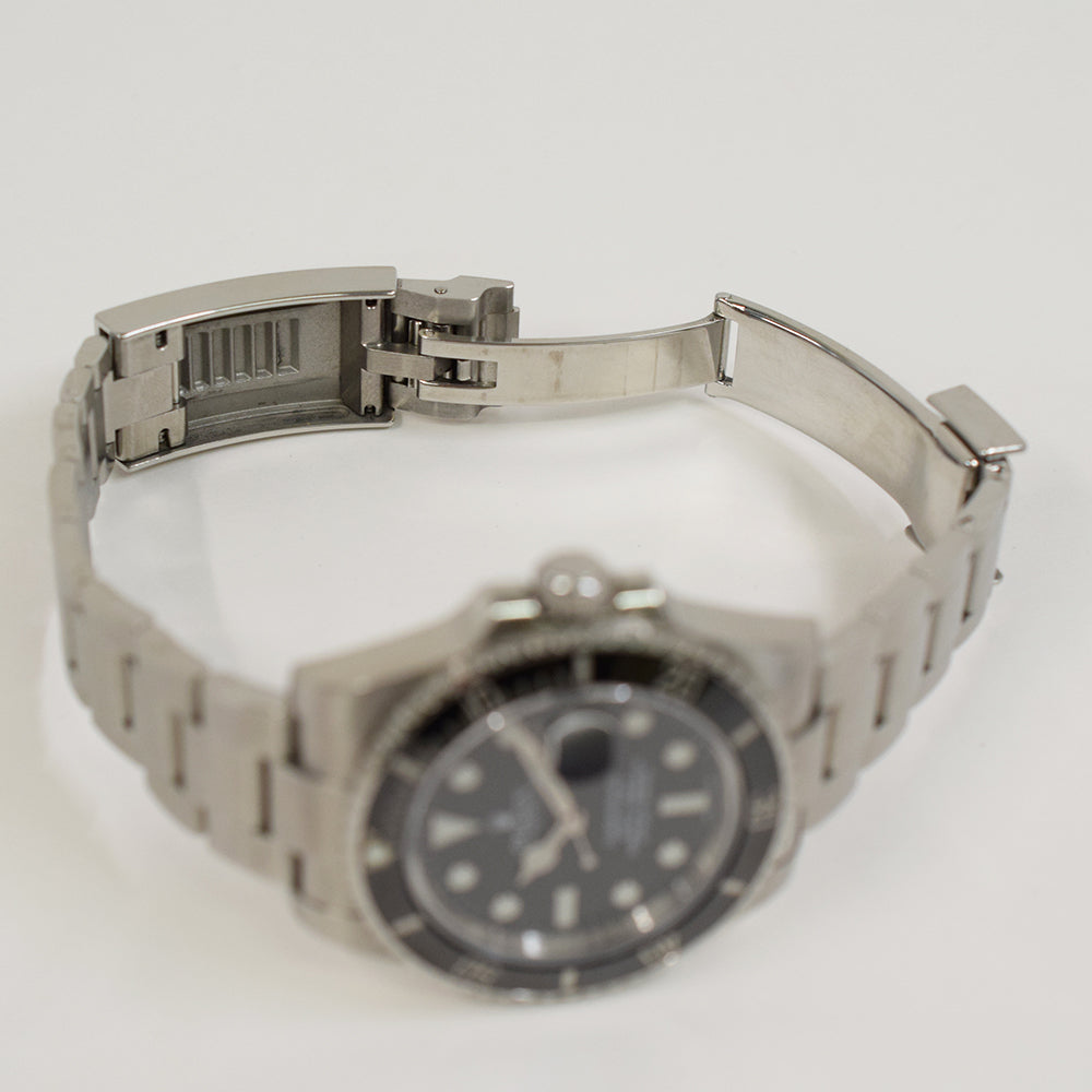 Submariner Date 40mm Black Bezel Steel 116610LN