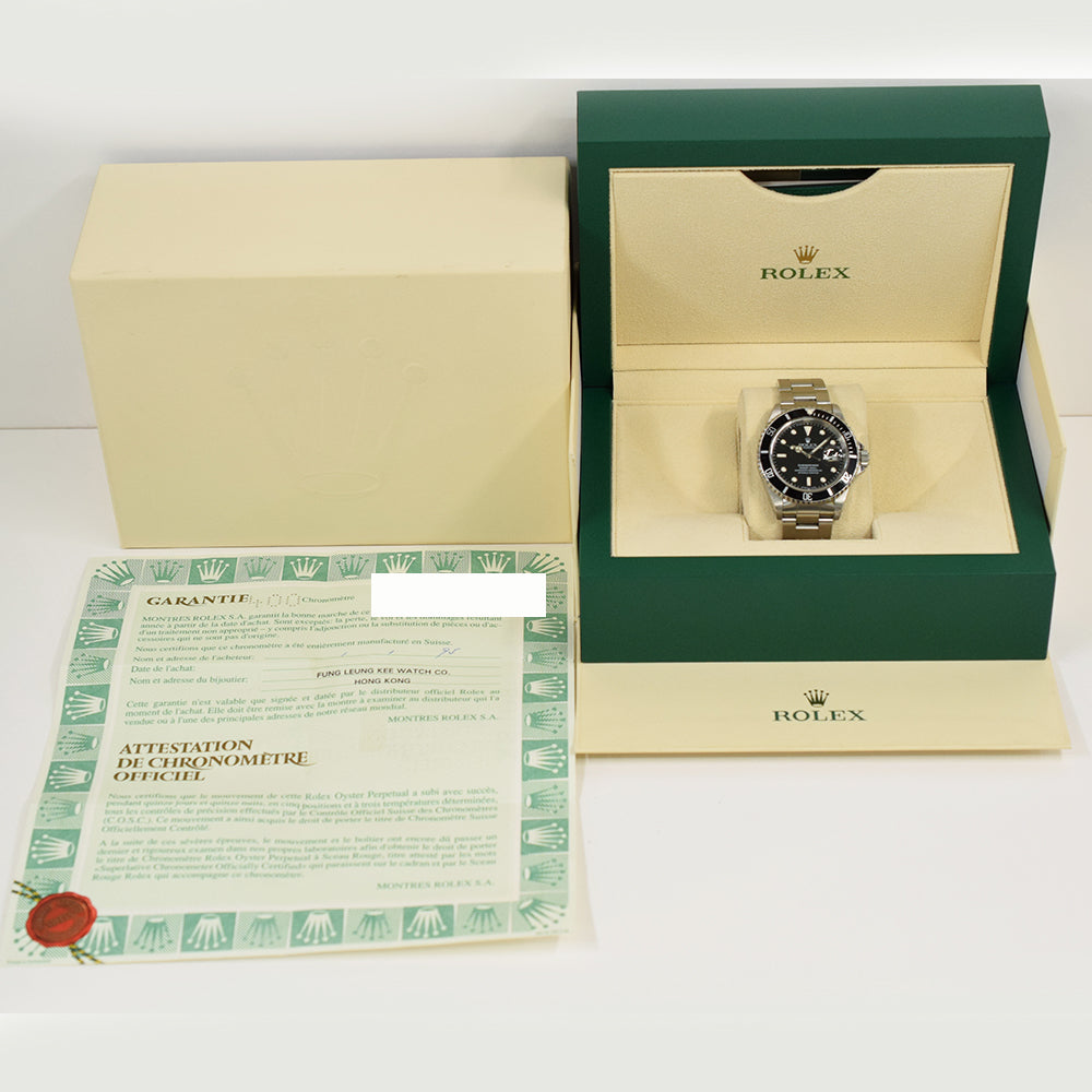 Submariner No Date 41mm Aluminium Stainless Steel 16610