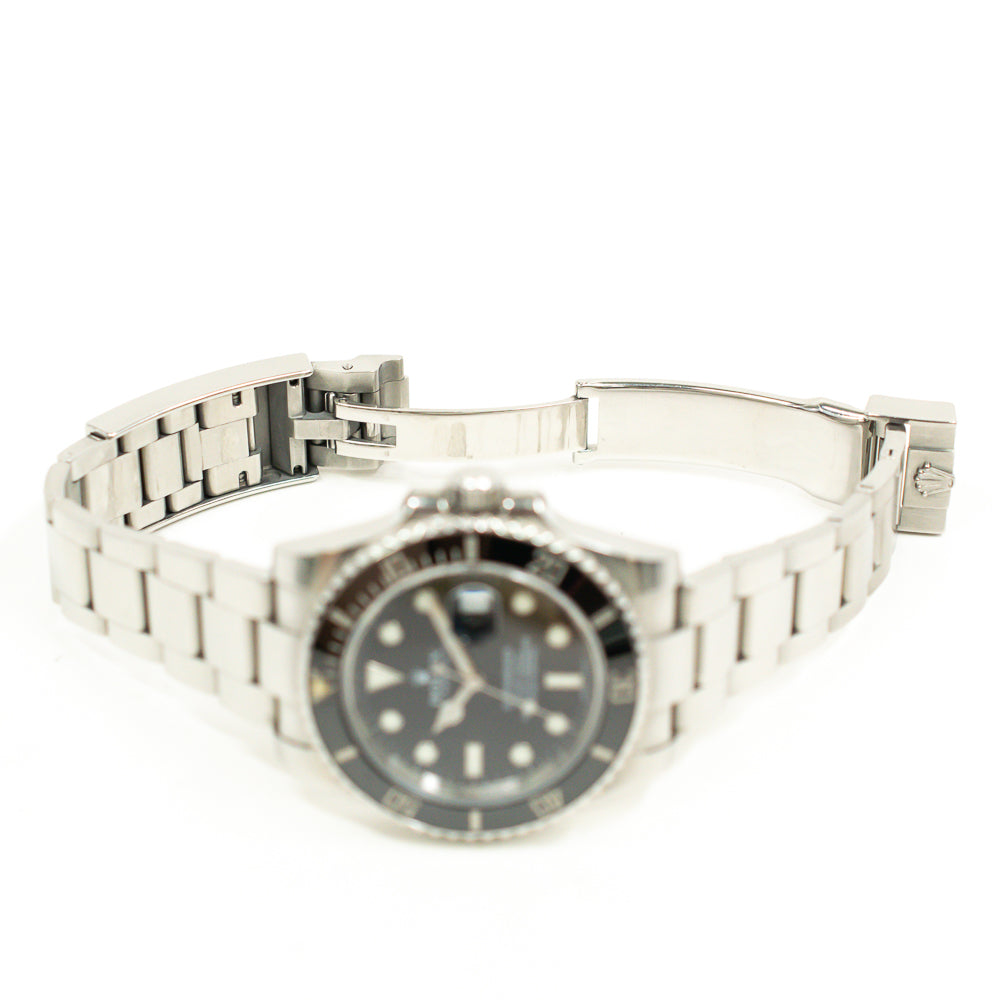 Submariner Date 40mm Black Bezel Steel 116610LN