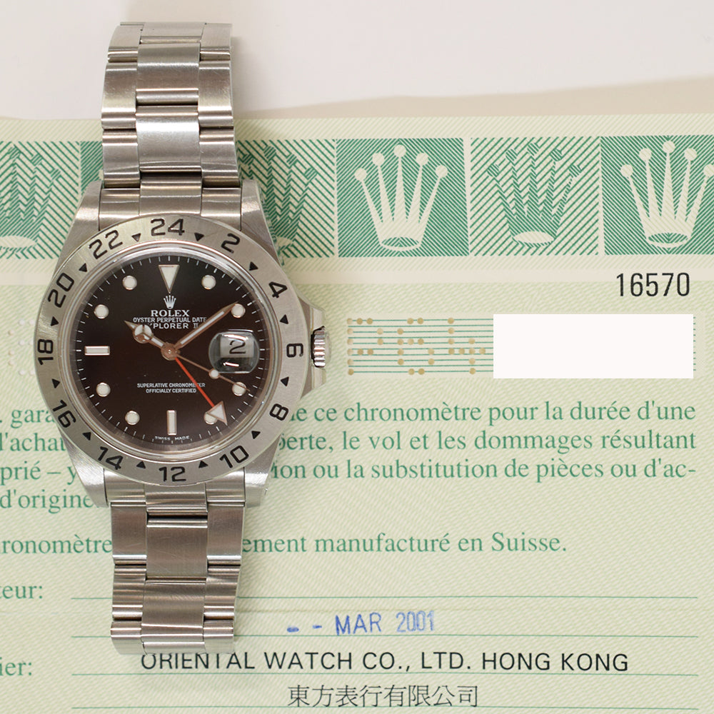 Explorer II 40mm Steel 16570