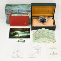 Submariner Date 40mm Blue Bezel Steel and Yellow Gold 16613LB