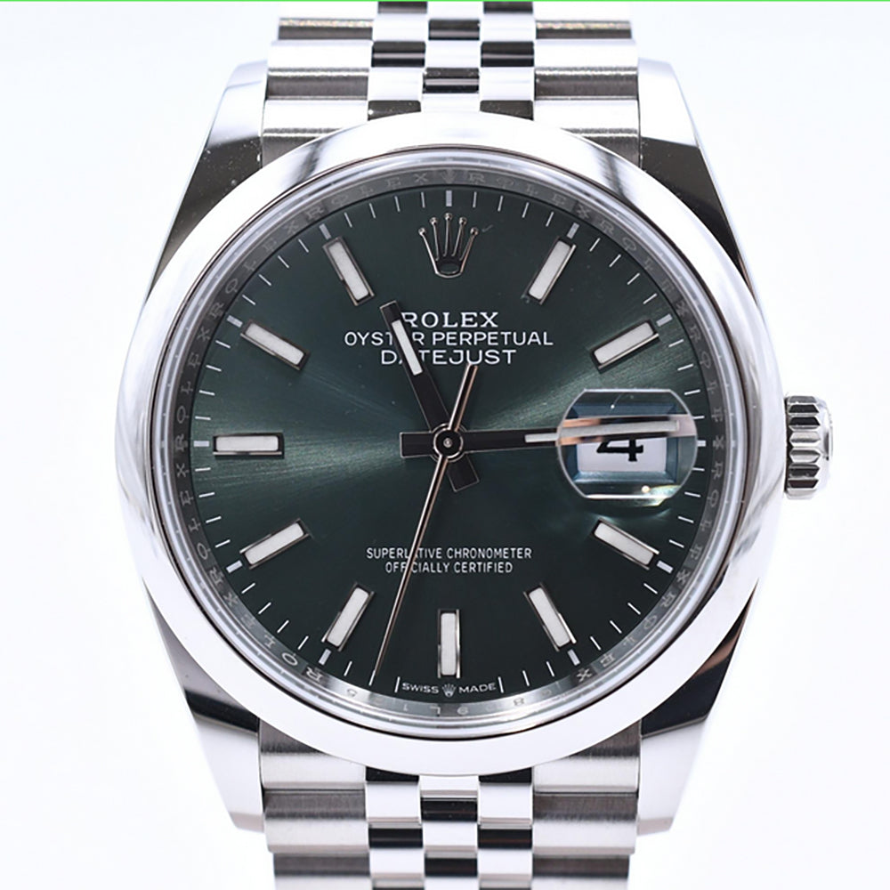 Datejust 36mm Domed Bezel Steel 126200