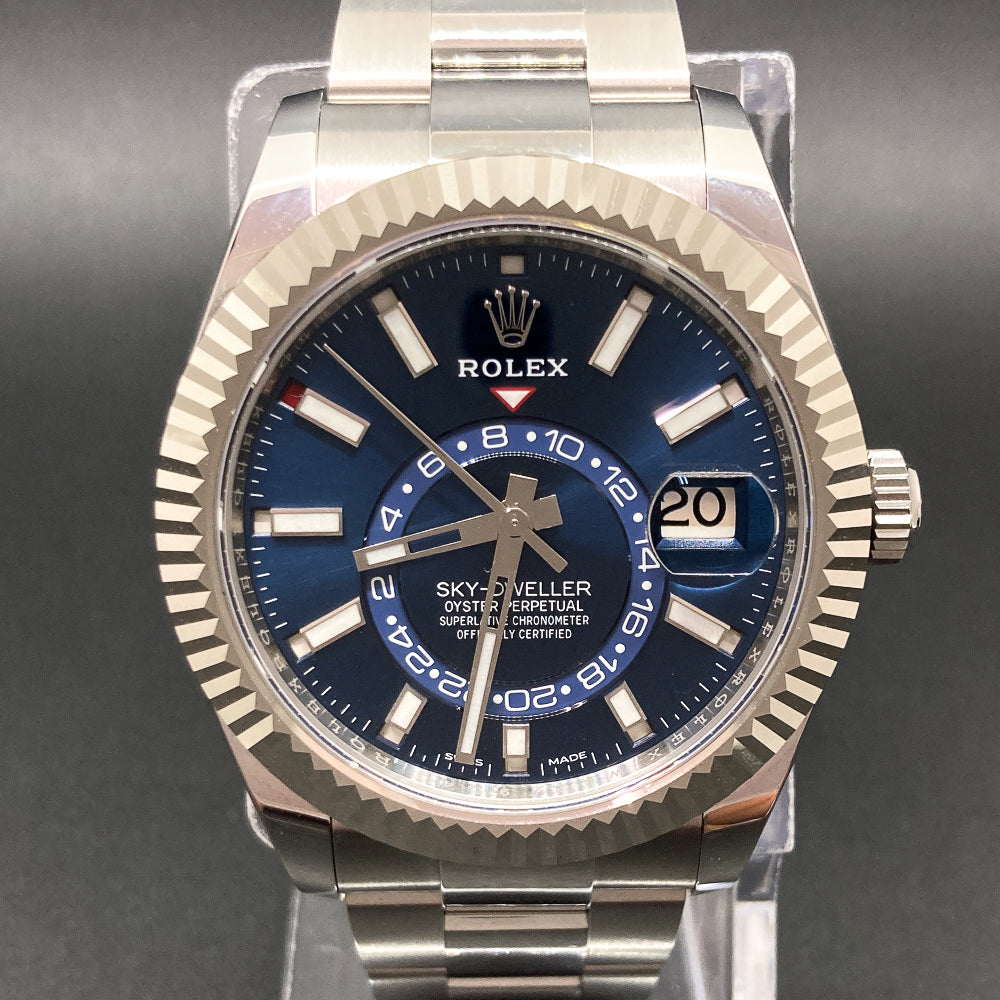 Sky-Dweller Steel and White Gold 326934