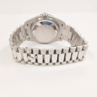Day-Date President 36mm Platinum Baguette Diamond Bezel 128396TBR