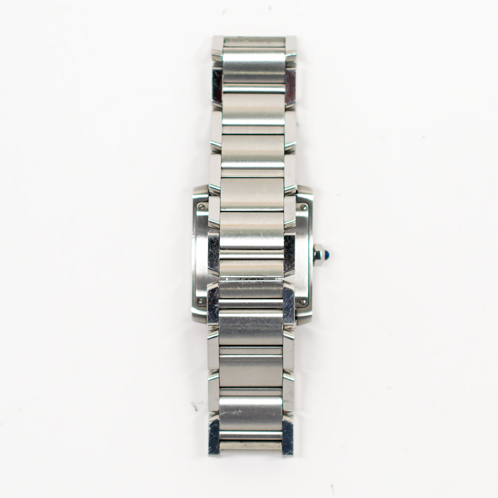 Tank Française Medium Quartz - Stainless Steel - 30mm x 25mm  WSTA0005