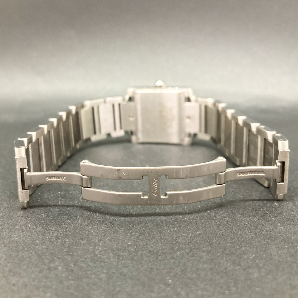 Tank Française Medium Quartz - Stainless Steel - 30mm x 25mm  WSTA0005