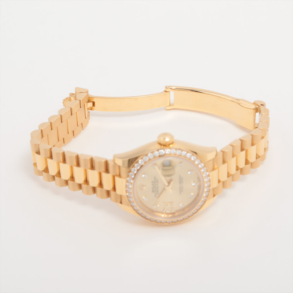 Datejust 28mm Diamond Bezel Yellow Gold 279138RBR