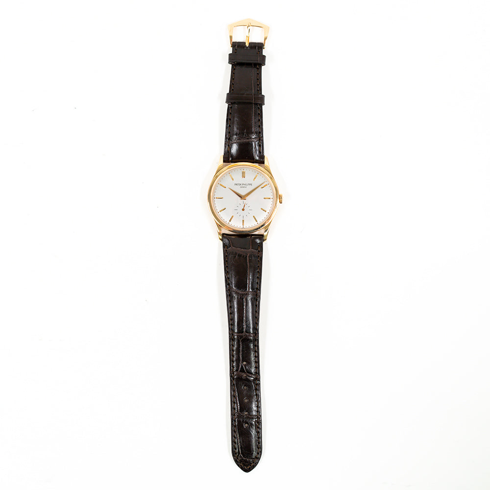 Calatrava 37mm Rose Gold Manual  5196R-001