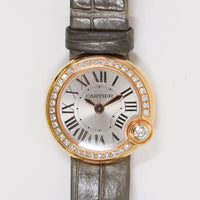 Ballon Blanc de Cartier Quartz 26mm Diamond Bezel Rose Gold WJBL0006