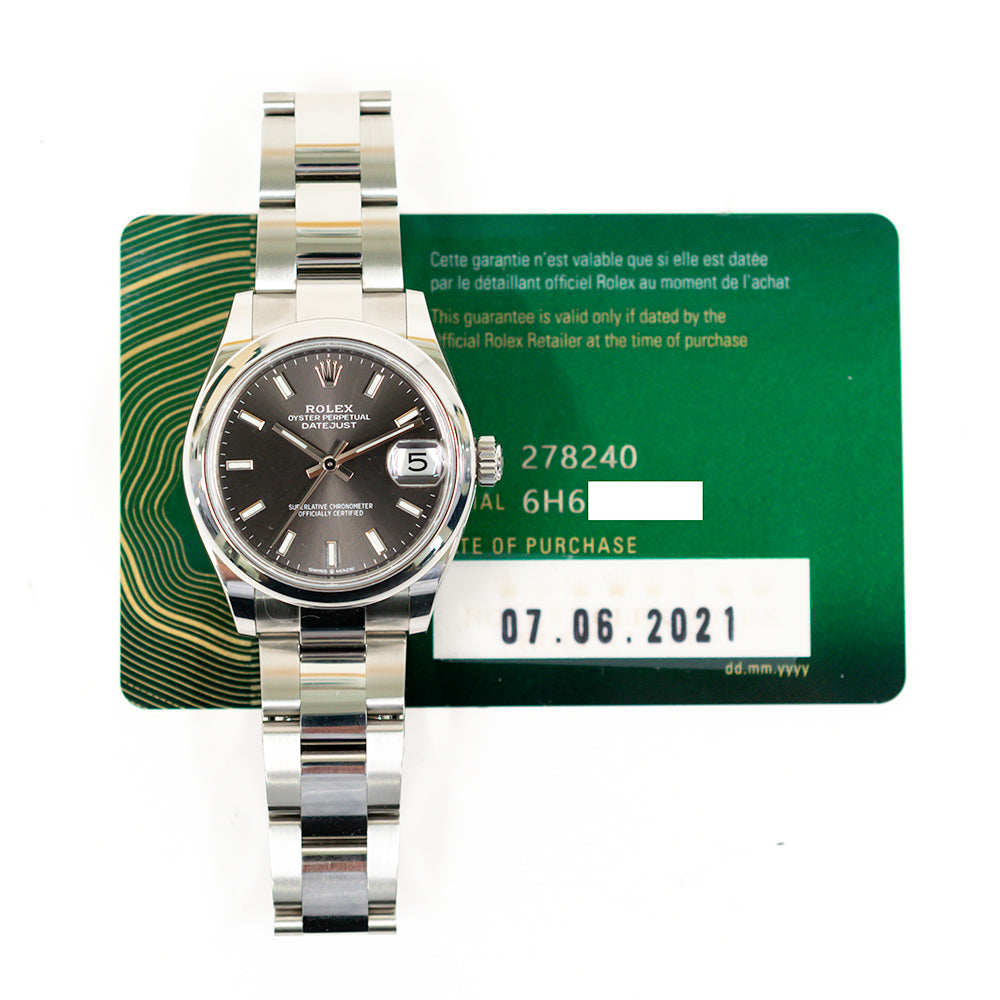 Datejust 31mm Steel 278240