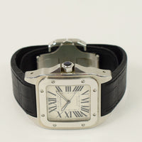 Santos 100 Large Steel - 51.1mm x 41.3mm W20073X8