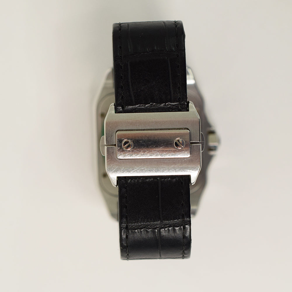 Santos 100 Large Steel - 51.1mm x 41.3mm W20073X8
