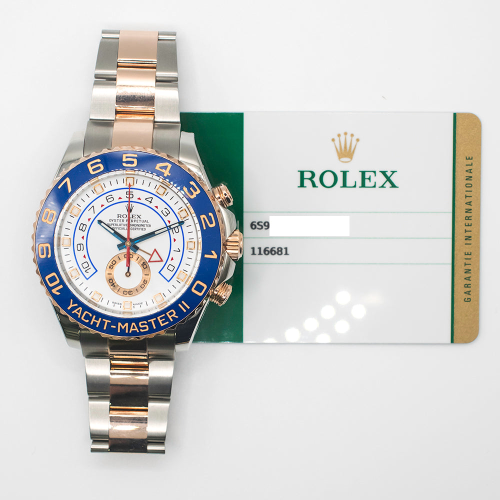 Yacht-Master II Steel and Rose Gold 116681