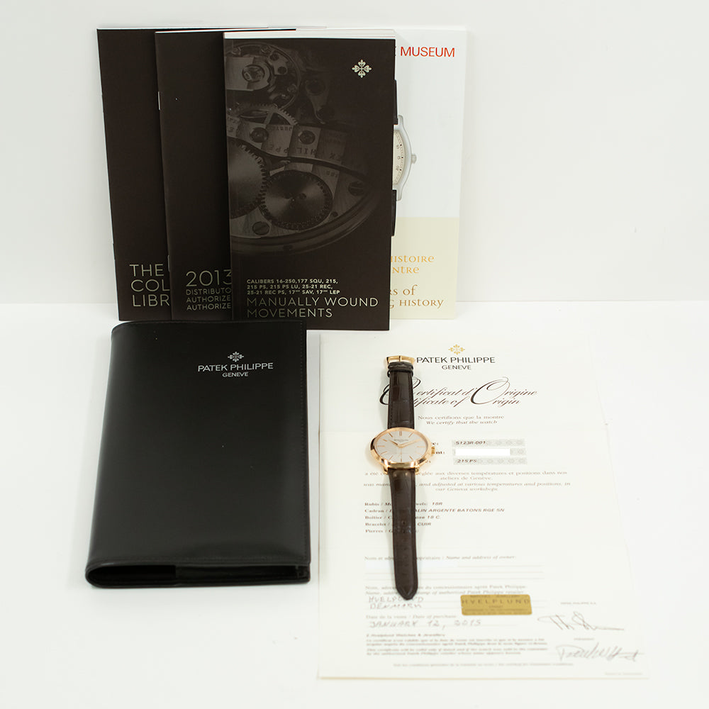 Calatrava 38mm Rose Gold 5123R-001