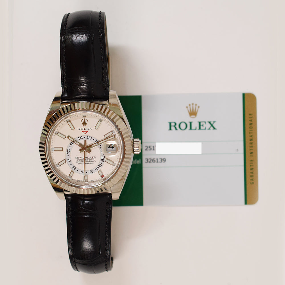 Sky-Dweller 42mm White Gold 326139