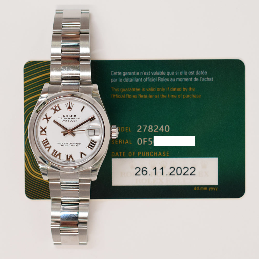 Datejust 31mm Steel 278240