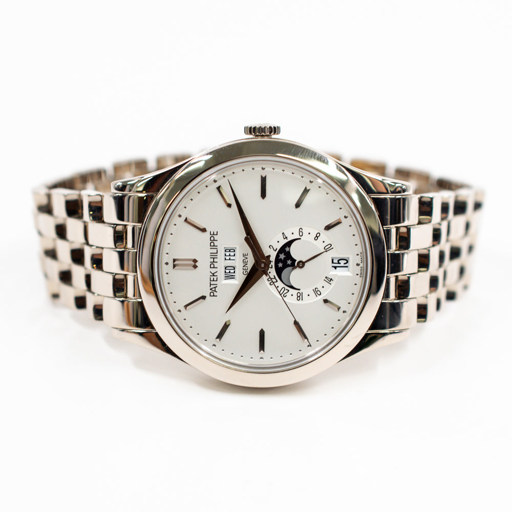 Complications Annual Calendar Moon Phases Day-Date 38.5mm White Gold 5396/1G-010