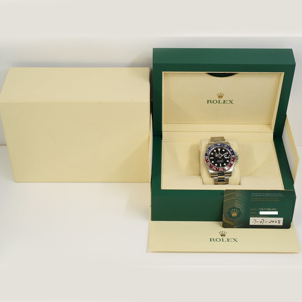 GMT-Master II "Pepsi" Steel 126710BLRO