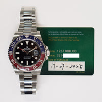 GMT-Master II "Pepsi" Steel 126710BLRO