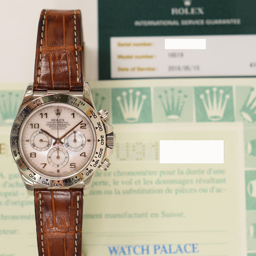 Daytona Cosmograph 40mm White Gold 16519NA