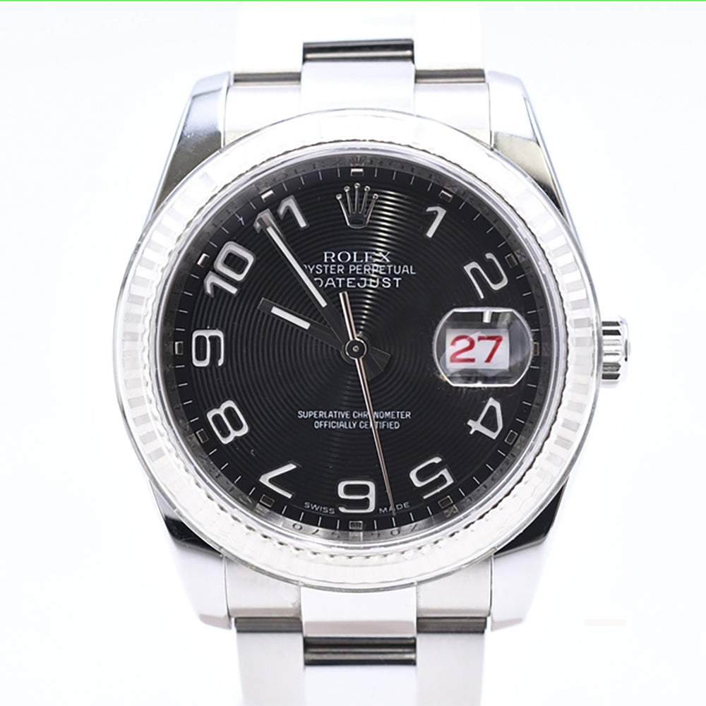Datejust 36mm Steel and White Gold 116234
