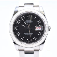 Datejust 36mm Steel and White Gold 116234