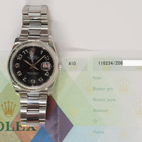 Datejust 36mm Steel and White Gold 116234