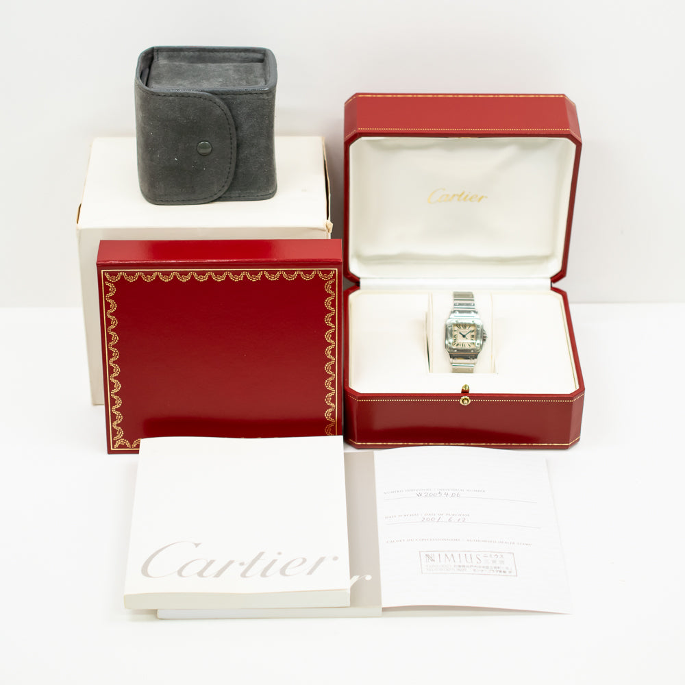 Santos Galbée 24mm Automatic Stainless Steel Ladies  W20054D6