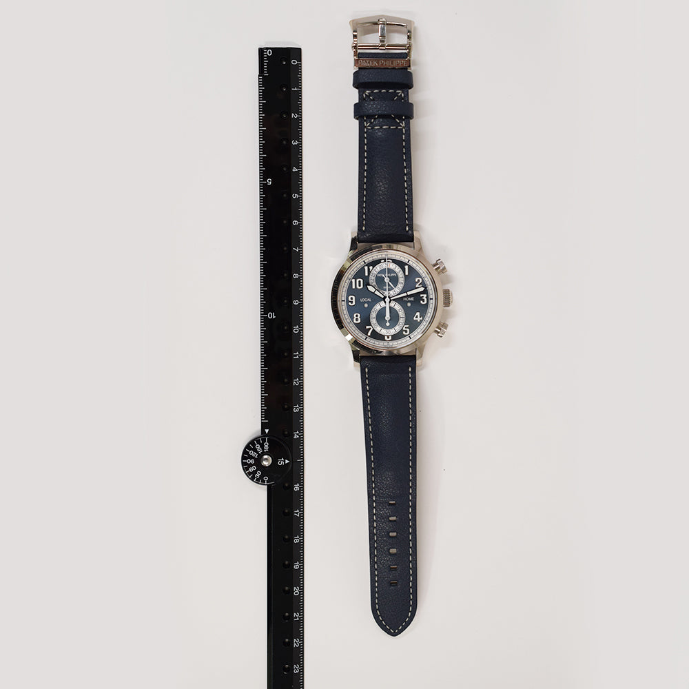 Calatrava Pilot Travel Time Flyback Chronograph 42mm White Gold 5924G-001