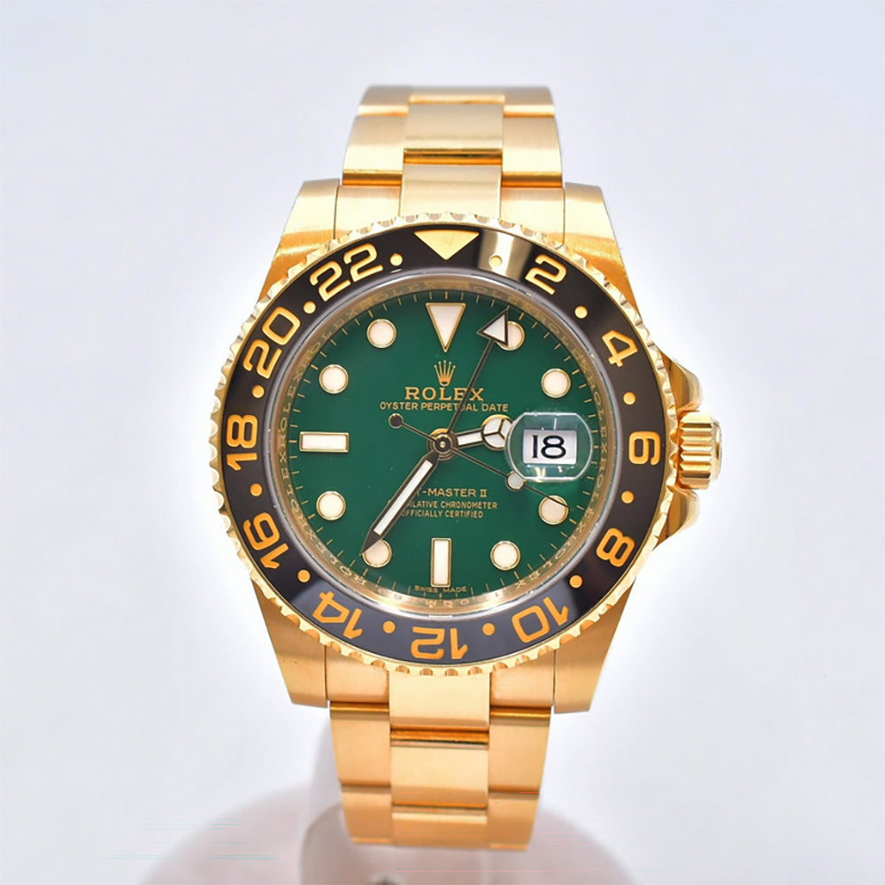 GMT-Master II Yellow Gold 116718LN