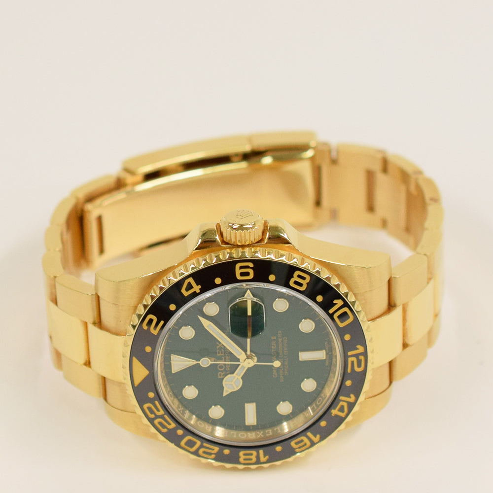 GMT-Master II Yellow Gold 116718LN