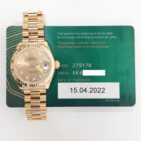 Datejust 28mm Yellow Gold 279178G