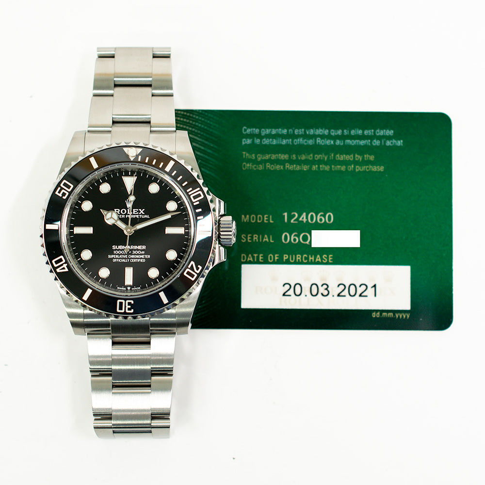 Submariner No Date 41mm Stainless Steel 124060
