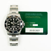 Submariner No Date 41mm Stainless Steel 124060