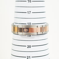 Datejust 36mm Diamond Bezel Steel and Rose Gold 126281RBR