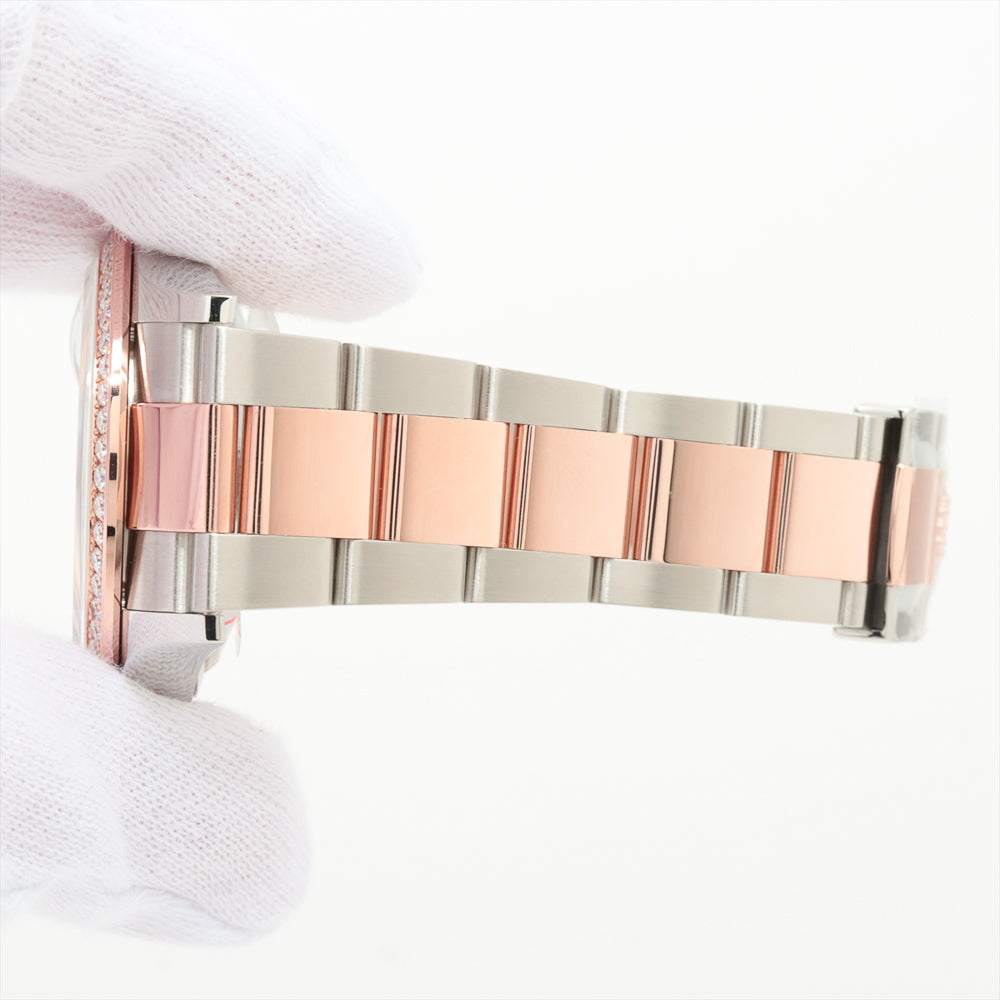 Datejust 36mm Diamond Bezel Steel and Rose Gold 126281RBR