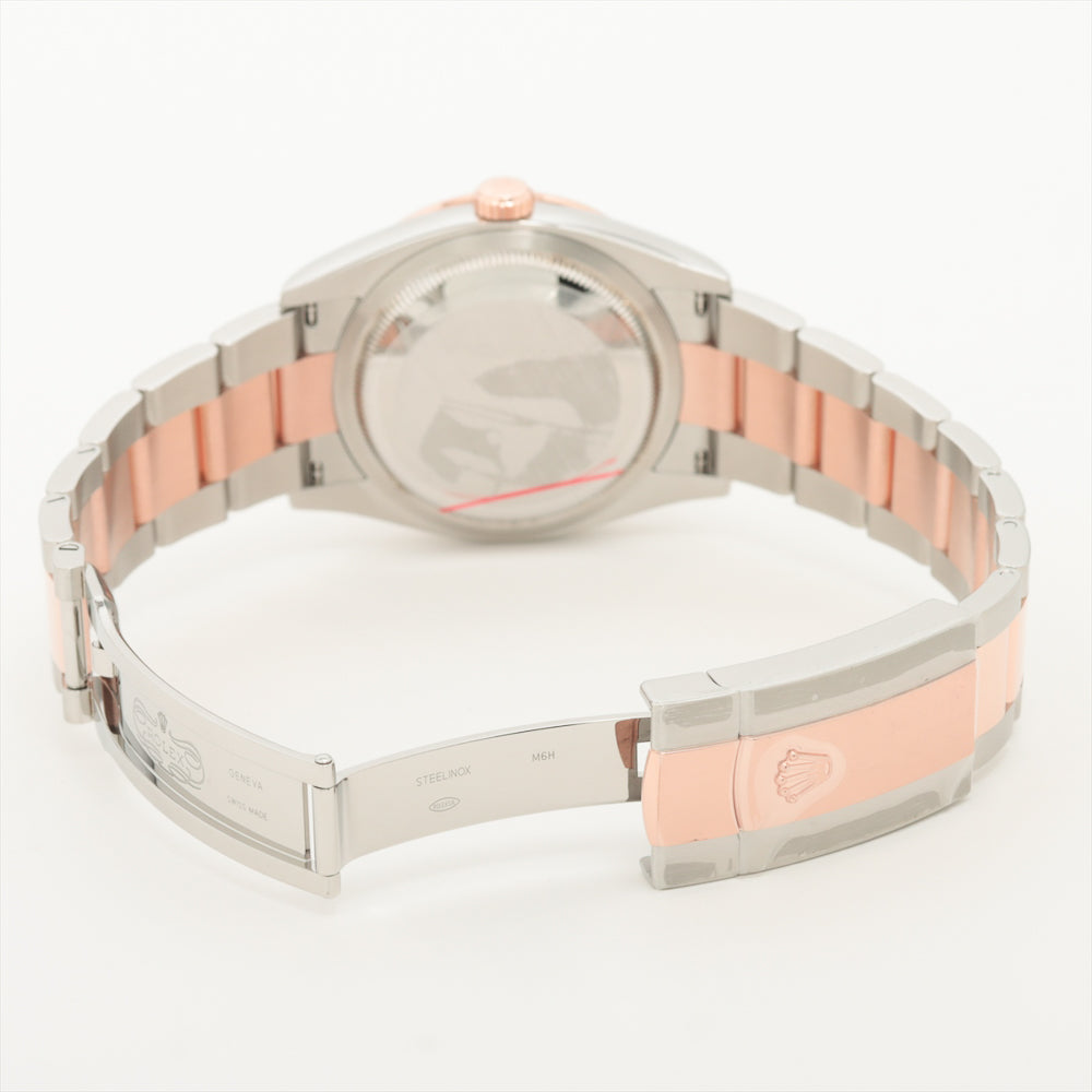 Datejust 36mm Diamond Bezel Steel and Rose Gold 126281RBR