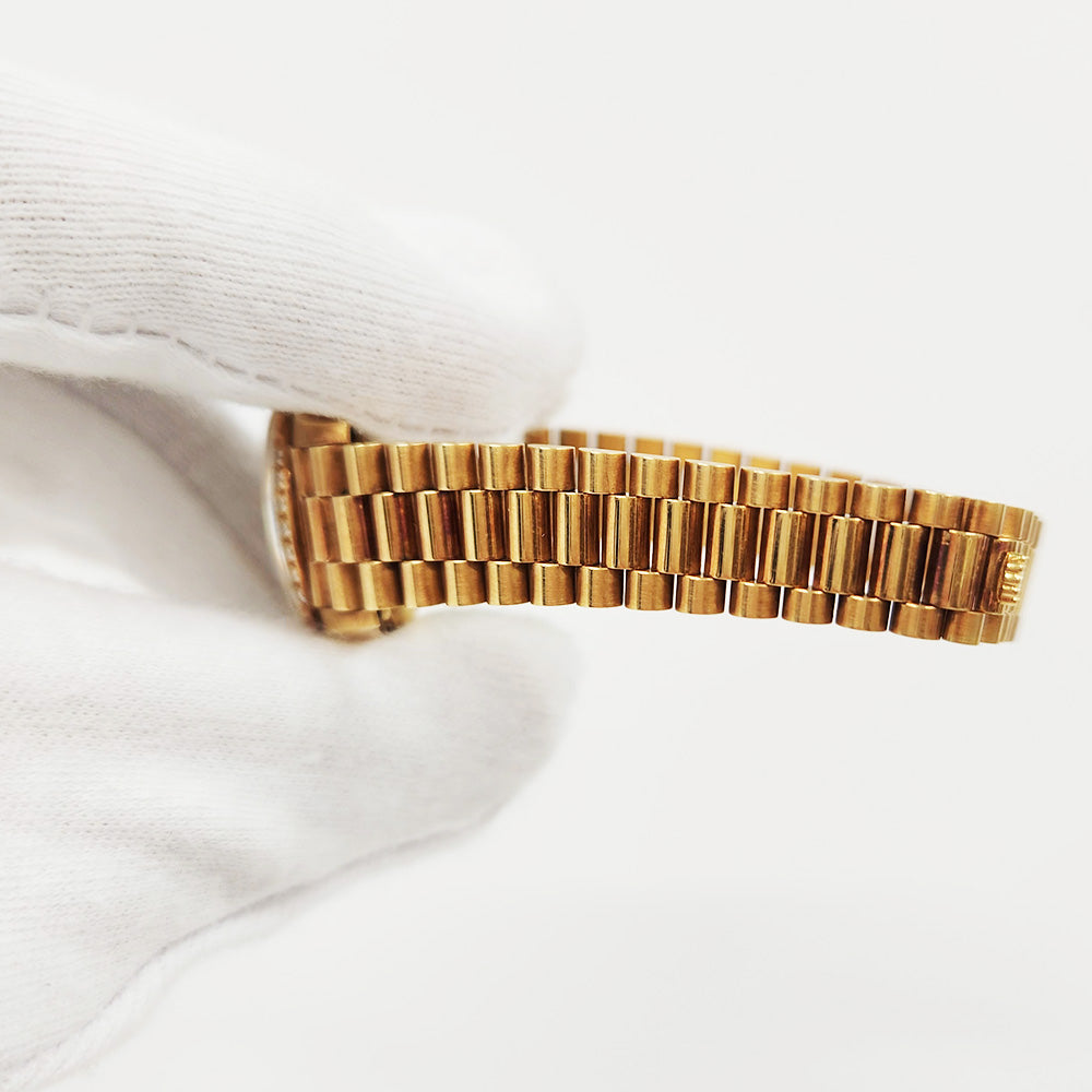 Lady Datejust 26mm Diamond Bezel Yellow Gold 69268
