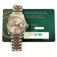 Datejust 31mm Steel and Rose Gold 278271