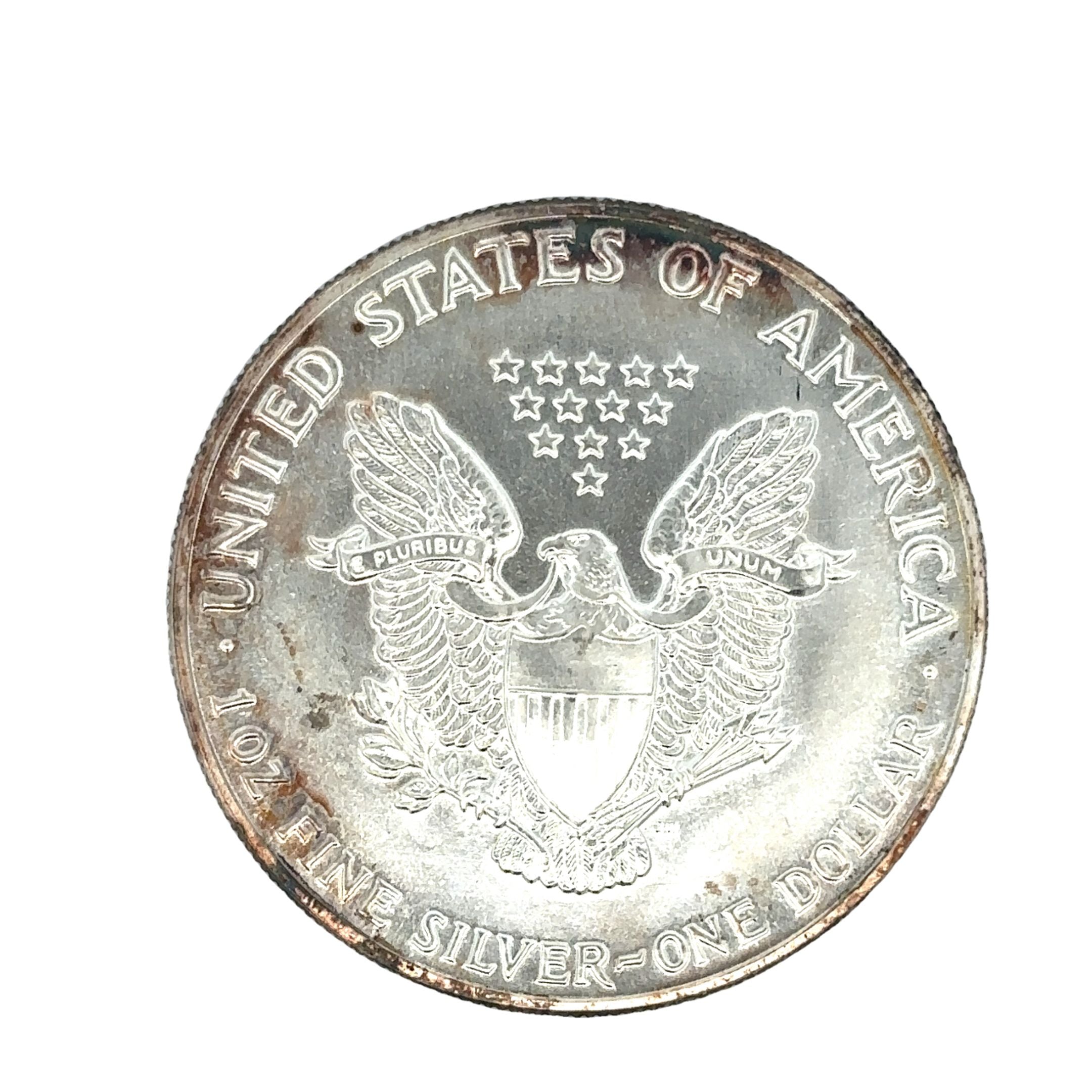 1987 US Eagle 1oz Fine Silver