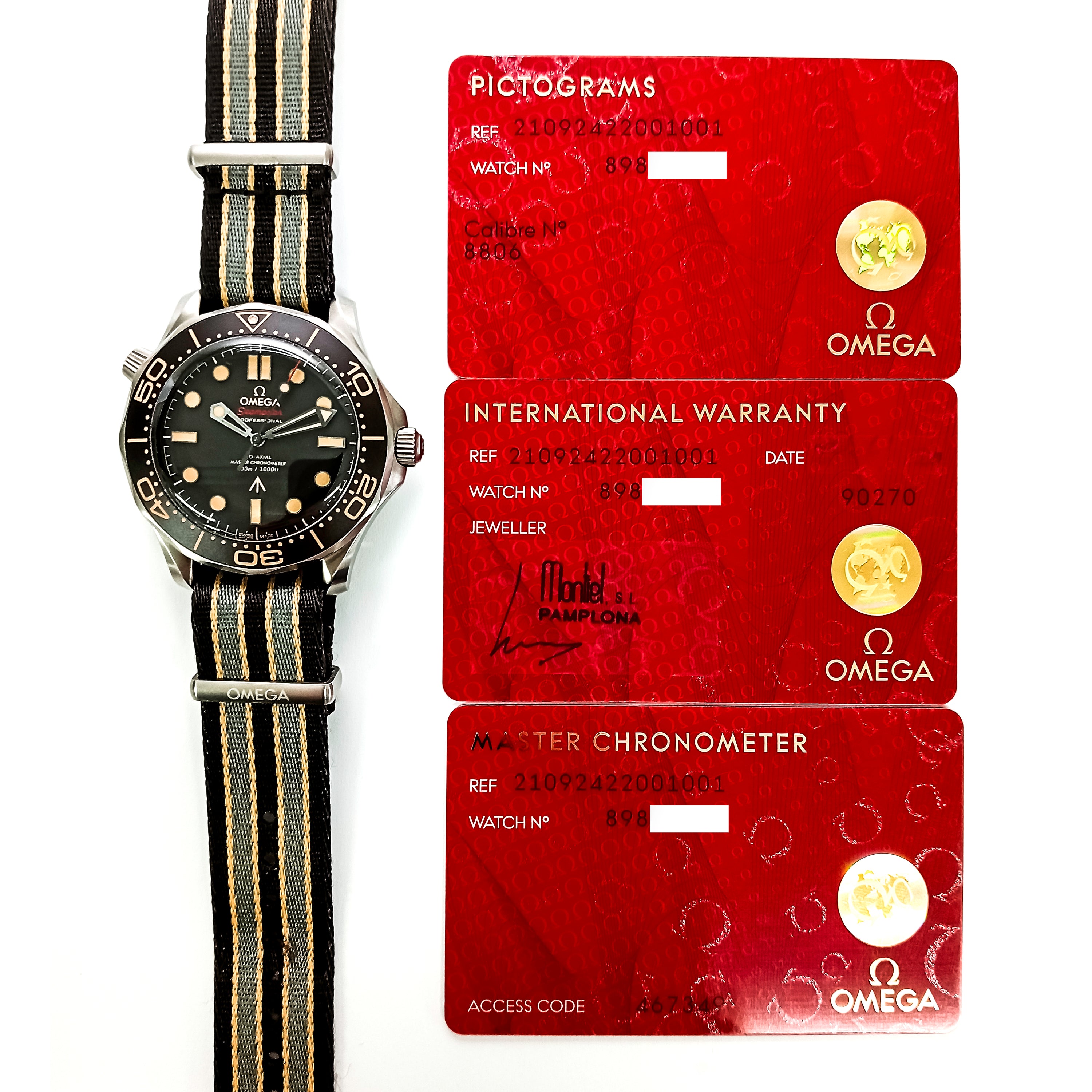 Seamaster Diver 300M Co-Axial 42mm "007 Edition" - Titanium 210.92.42.20.01.001