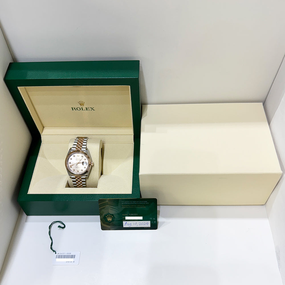 Datejust 41mm Steel and Rose Gold 126331