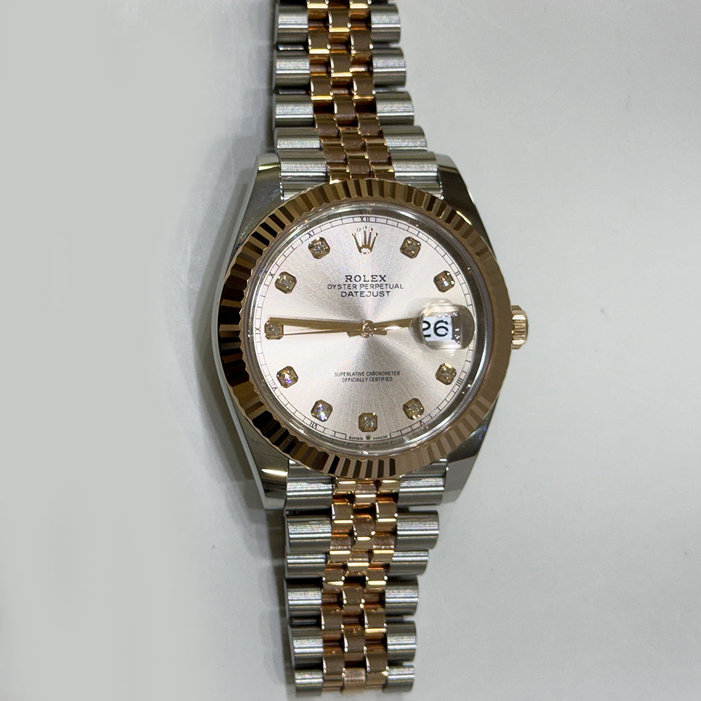 Datejust 41mm Steel and Rose Gold 126331